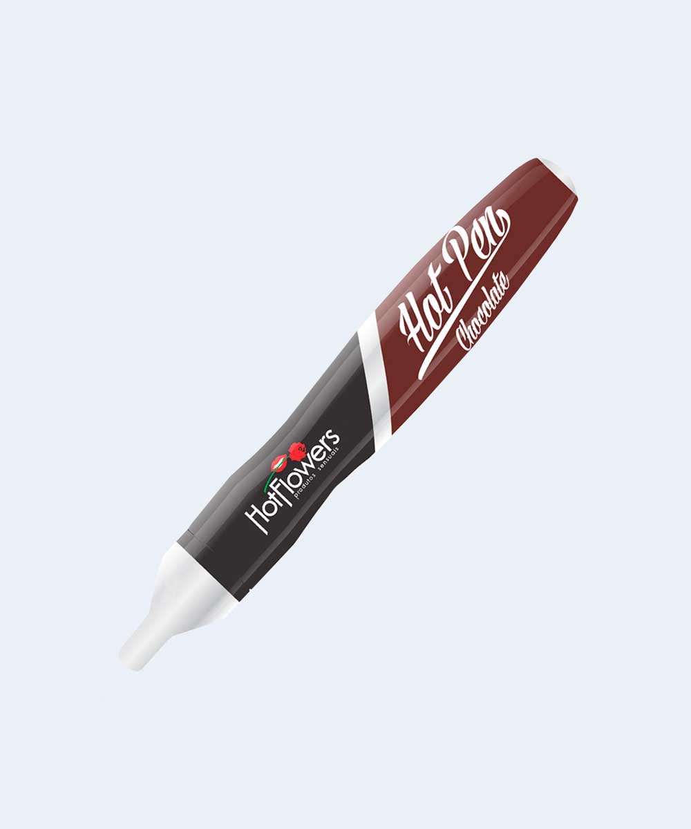 Caneta Comestível Hot Pen de Chocolate - HOT FLOWERS